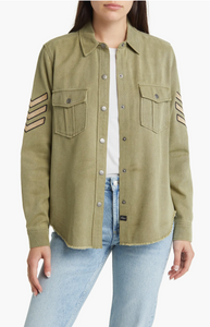 Loren shirt jacket - canteen