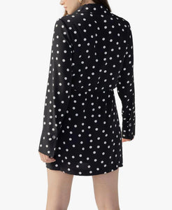 Modern shirt dress - pop dot