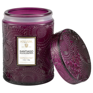 Santiago Huckleberry Small Jar Candle