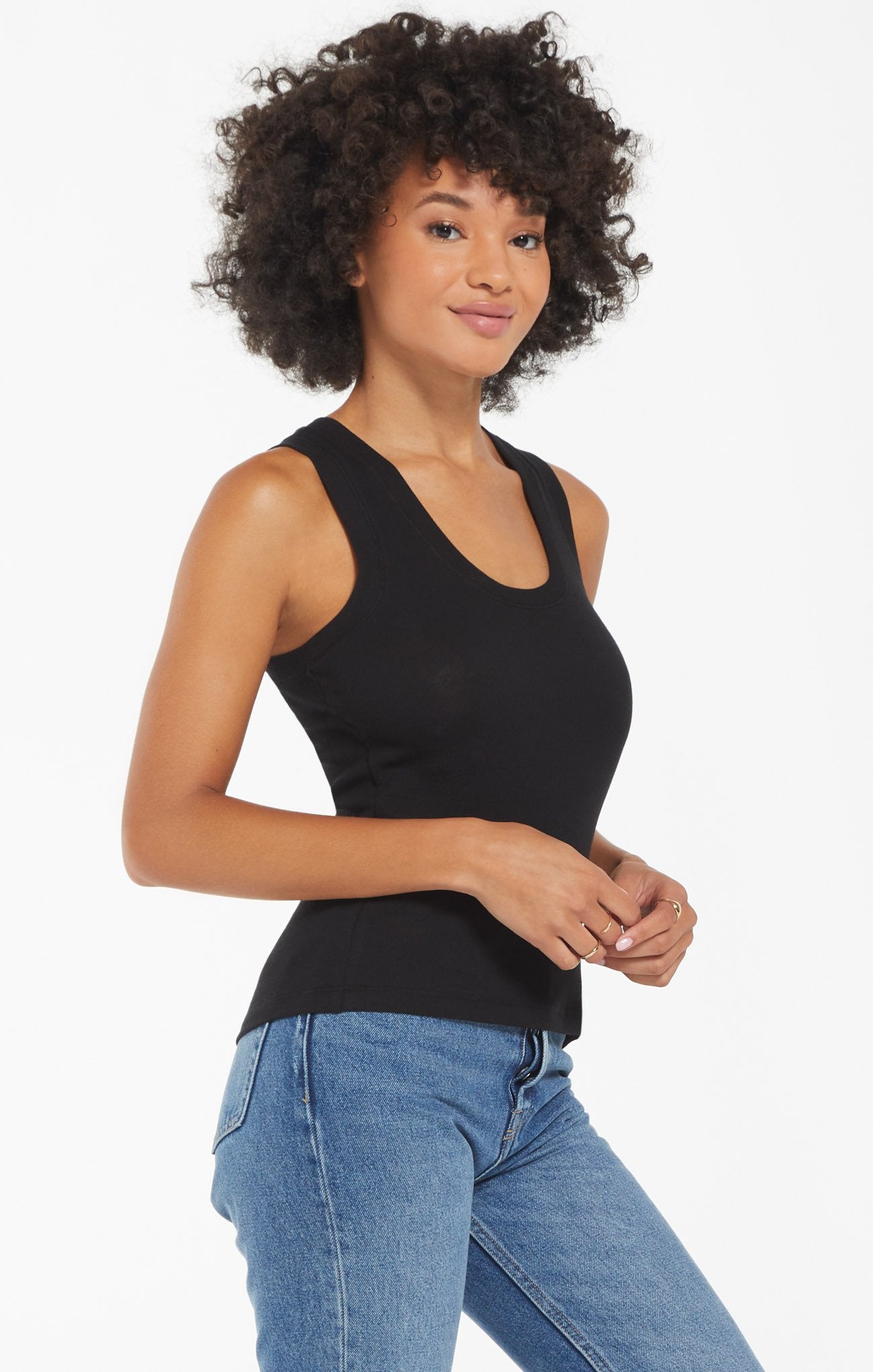 Sirena rib tank - black
