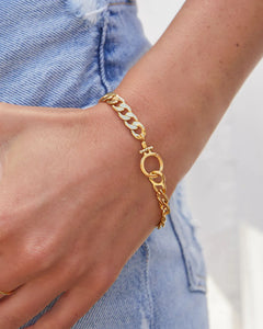 Wilder chain bracelet - gold