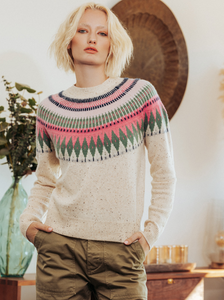 Salena sweater - pebble cream