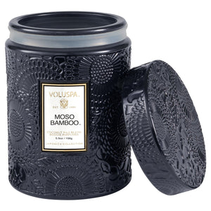 Moso Bamboo Small Jar Candle