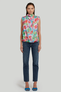 Sleeveless fabienne top - kiawah