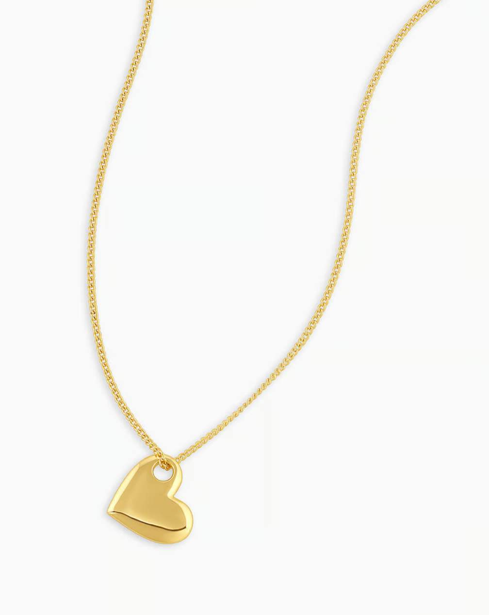 Lou heart pendant necklace