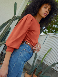 Loren tee - cayenne