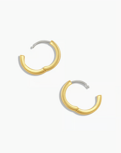 Reed hoops - gold