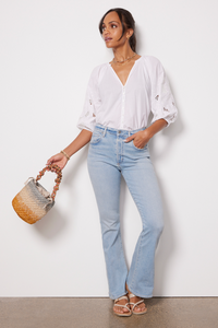 Lea blouse - bright white