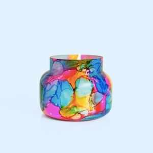 Volcano signature watercolor jar candle (19 oz)