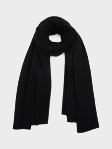 Cashmere travel wrap - black