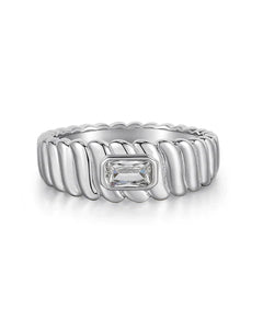 Le Signe statement ring - silver