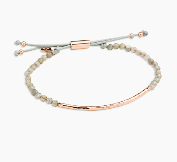Power gemstone bracelet - labradorite