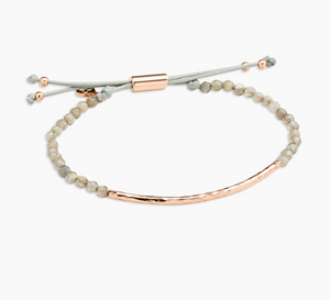 Power gemstone bracelet - labradorite