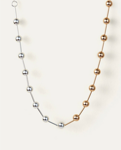 Celeste necklace - two tone