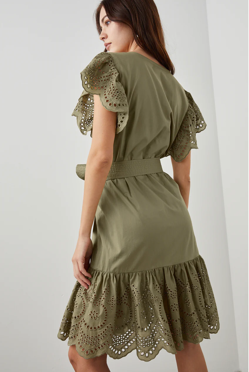 Darlene dress - canteen eyelet