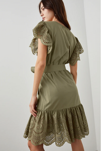 Darlene dress - canteen eyelet