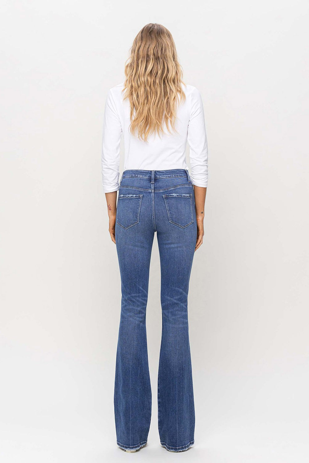 F5099 - High rise bootcut jean - err-free