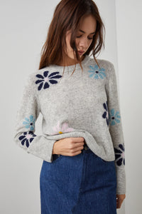 Anise sweater - grey multi