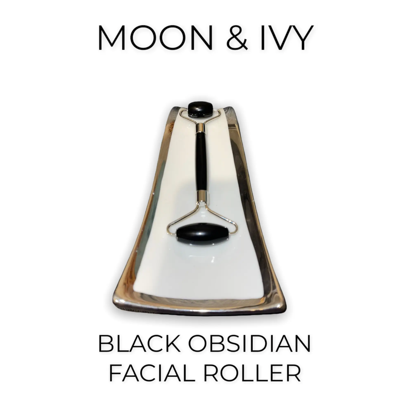 Black Obsidian Facial Roller