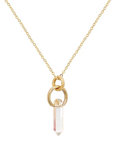 Namaste necklace - opalite