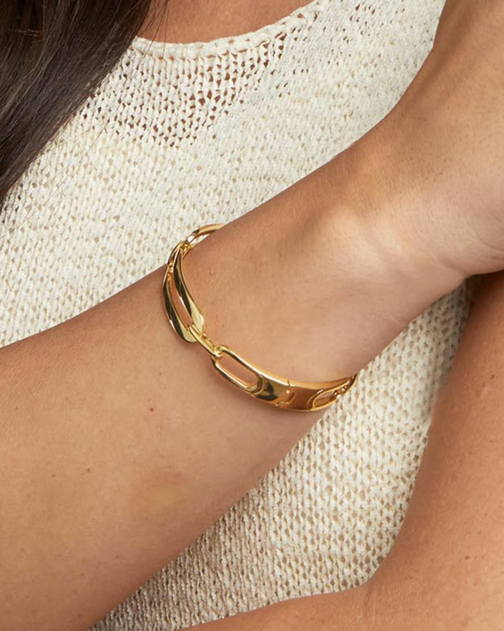 Parker link bracelet - gold