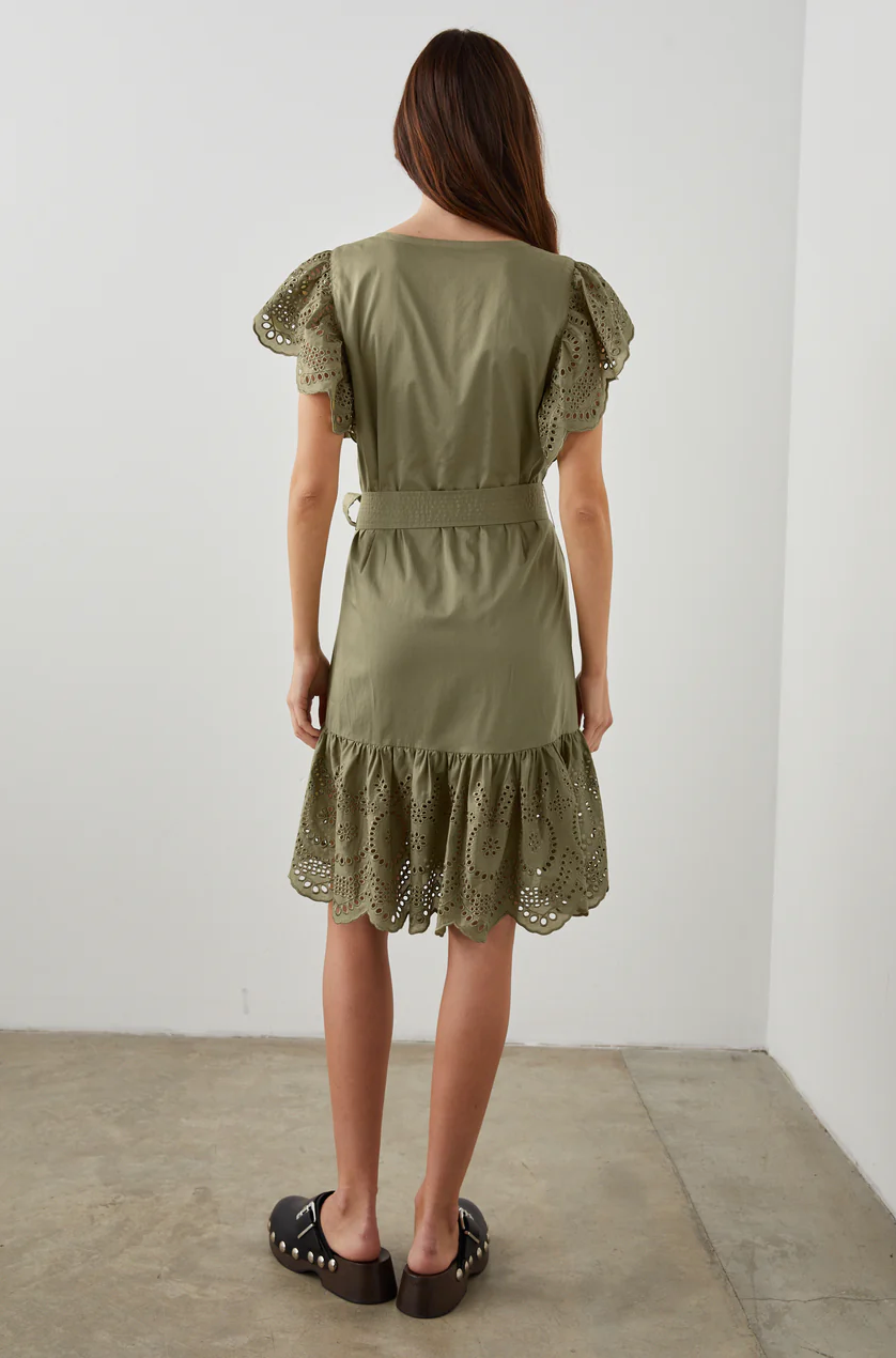 Darlene dress - canteen eyelet