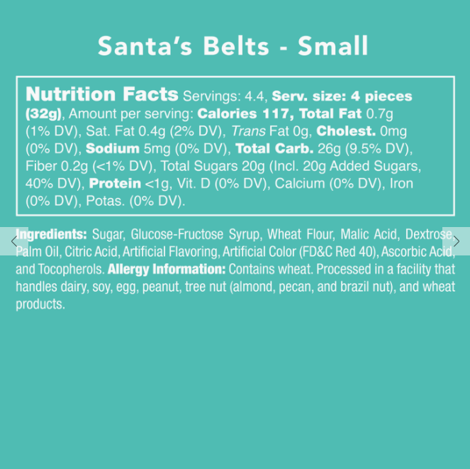 Santa's Belts - 5oz