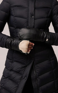 Betrice mittens - black / hush