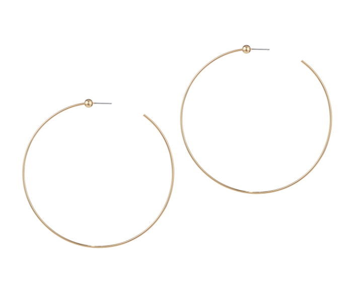 Icon hoops medium - gold