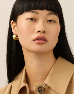 Chunky doune hoops - gold