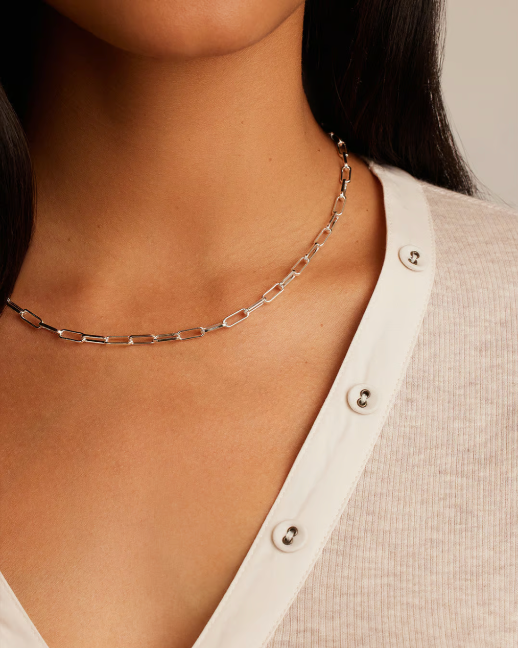 Parker necklace - silver