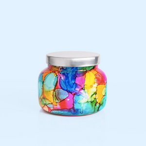 Volcano signature watercolor jar candle (19 oz)