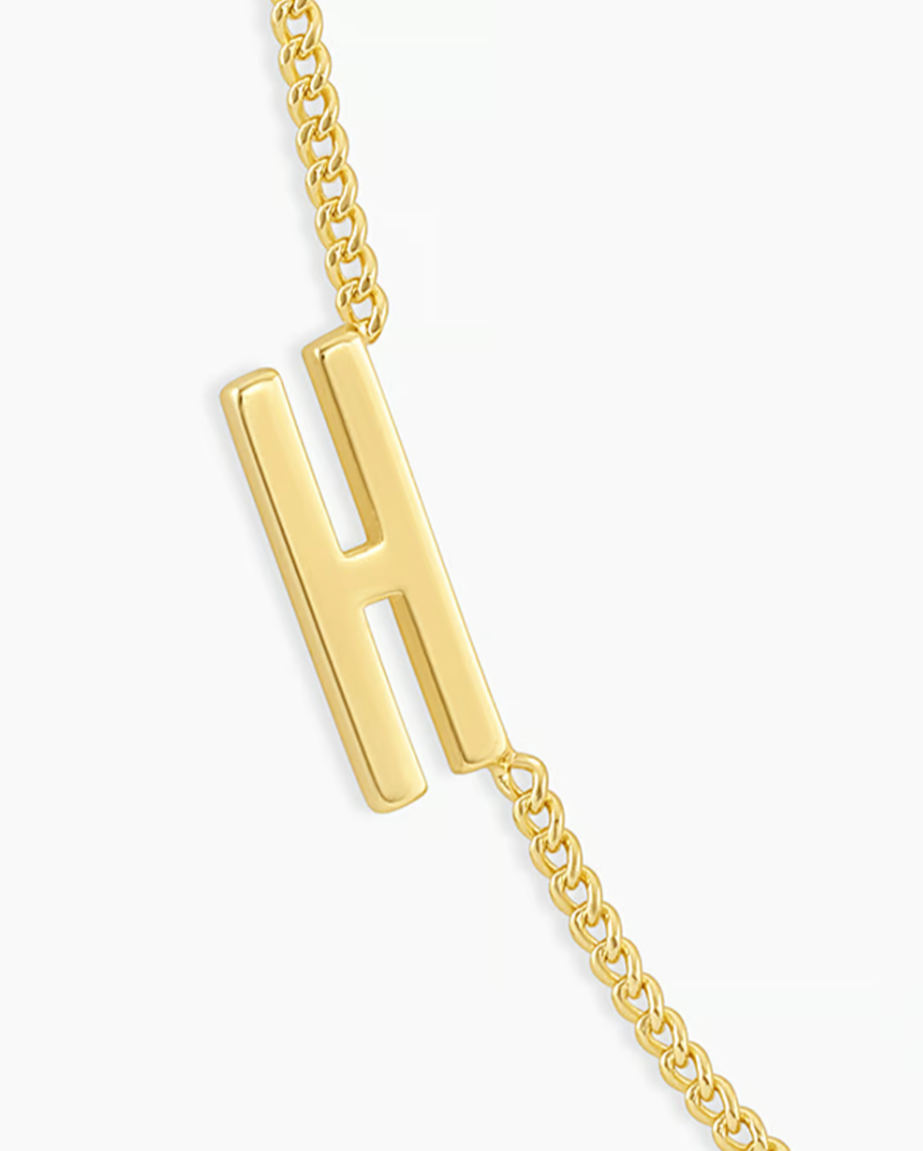 Wilder alphabet bracelet - H