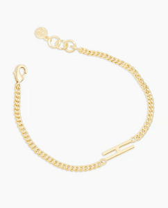 Wilder alphabet bracelet - H