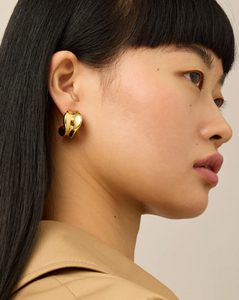 Chunky doune hoops - gold