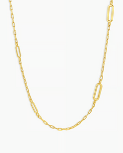 Zoey link necklace - gold
